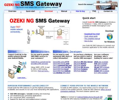  Http SMS gateway - Download SMS software