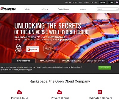 Web Hosting - Dedicated Server - Rackspace Managed Hosting