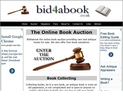 bid4abook.co.uk|The rare book online auction site.