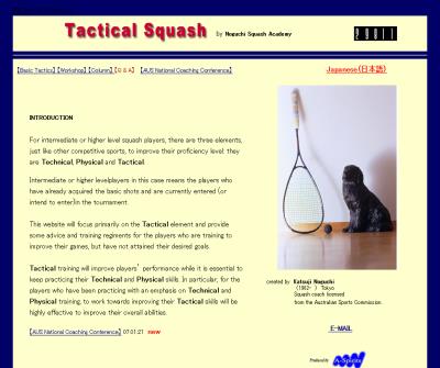Tactical Squash