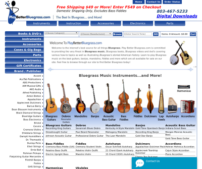 Your Bluegrass Music Superstore