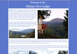 Welcome to Stikine View Lodge