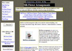 Silk Flower Arrangements