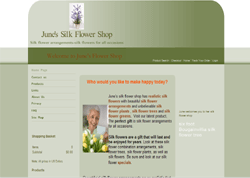 June's Silk Flower Shop