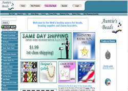 Beads, Beading Supplies, Jewelry Supplies, Glass Beads, Charm Bracelets, Charms at AuntiesBeads.com