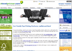 Online Eco Friendly Printing Services UK