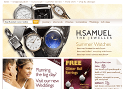 H.Samuel the Jeweller: Wedding and Diamond Jewellery - Branded Watches and more