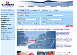Stena Line ferries for low cost ferry travel between Harwich and Holland
