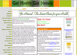 Natural and Herbal Health Products