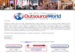 Global Outsourcing Conferences