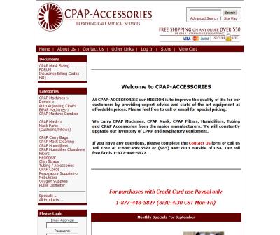 Cpap Accessories