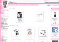 Salon Sales Hair and Beauty Wholesaler