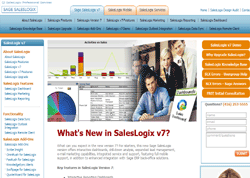 SalesLogix CRM software, training and support