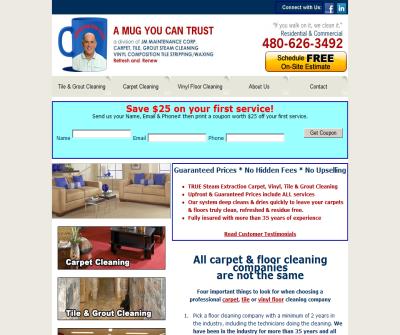 Your Tile, Grout, Carpet, Vinyl Floor Cleaning Experts | A Mug You Can Trust