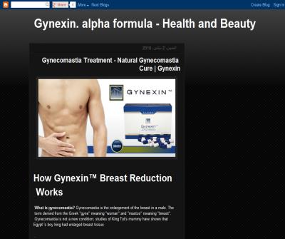 Gynecomastia Treatment - Natural Gynecomastia Cure | Gynexin