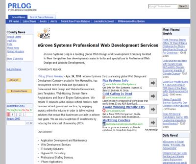 eGrove Systems Professional Web Development Services