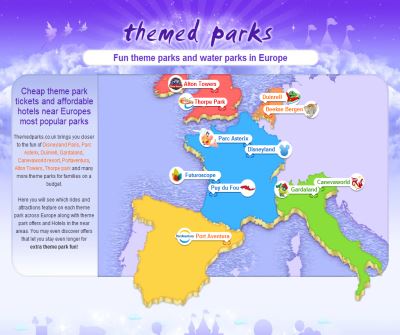 theme parks in europe