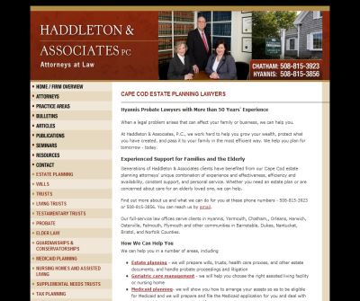 Haddleton & Associates, P.C.