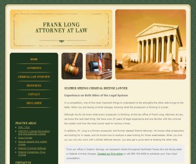 Frank Long, Attorney at Law