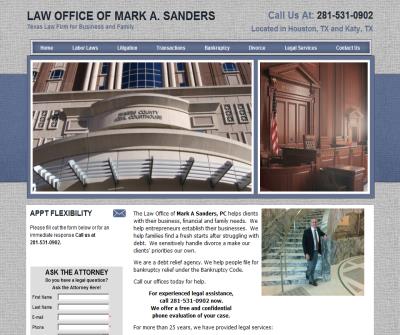 Law Office of Mark A. Sanders
