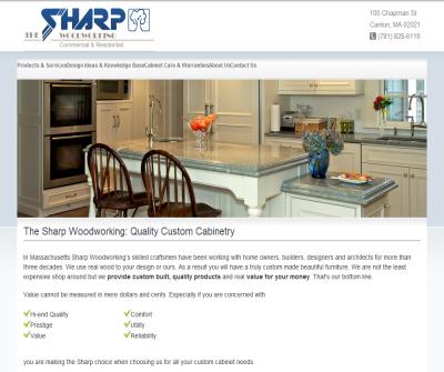 The Sharp Woodworking: Quality Custom Cabinetry