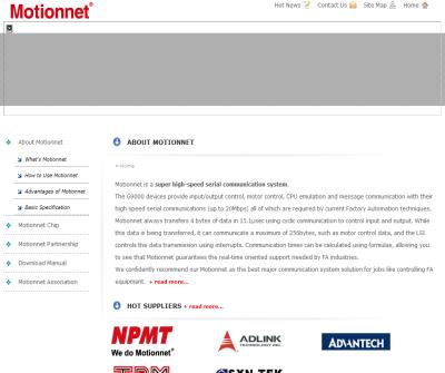 Motionnet - Serial communication for motors, I/O and data