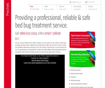 London bed bug control