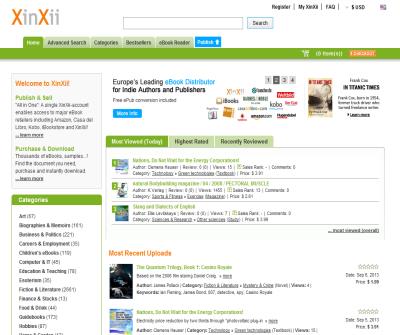 XinXii - Online Marketplace for E-Books & Documents