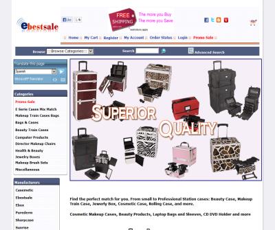 Ebestsale - Cosmetic Makeup Cases, Beauty Products, Laptop Bags, CD DVD Holders