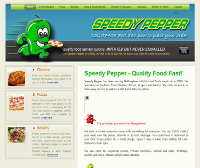 Speedy Pepper Southern Fried Chicken