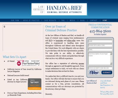 Hanlon and Rief Criminal Defense Attorneys