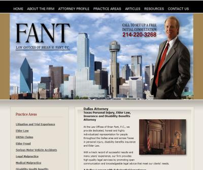 Law Offices of Brian Fant, P.C.