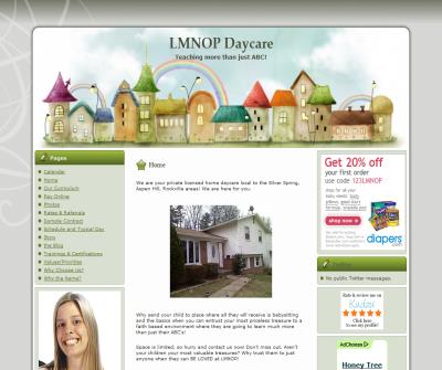 Silver Spring, MD Child Day Care | LMNOP Daycare
