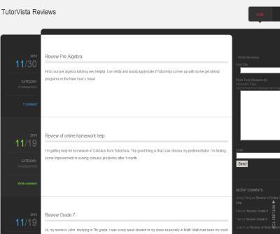  Tutorvista Reviews, Online Tutoring Reviews