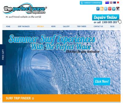The Perfect Wave - Surf Travel - Surf Adventures, Surf Trips, Boat Charters