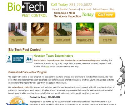 Pest Control in Houston, TX