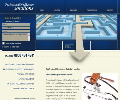 Professional Negligence Solutions