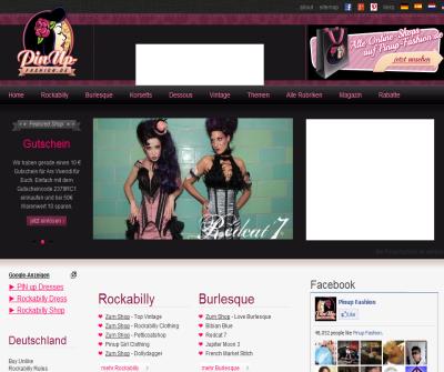 Pinup-fashion.de - die interessatesten Rockabilly Online Shops im Netz
