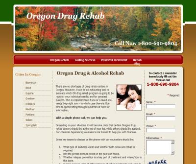 Find Drug Rehab Centers in Oregon