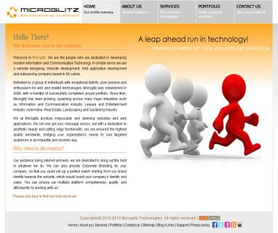 Microglitz Web Design Sri Lanka Technologies Website Designing and Development, Web Applications