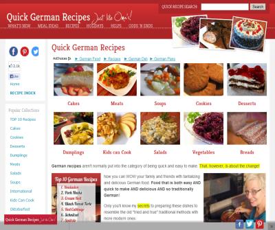 Quick German Recipes
