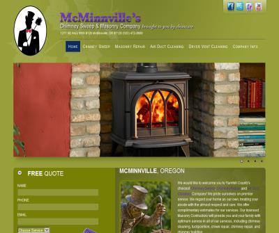 Chimney Sweep, Masonry Repair for McMinnville Oregon and surrounding areas