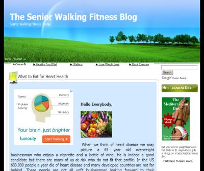 The Senior Walking Fitness Blog