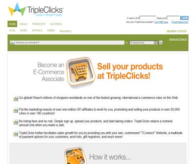 Selling Online?  Sell More at Tripleclicks