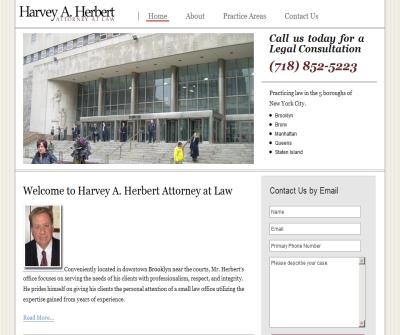 Harvey A. Herbert Attorney At Law - Brooklyn Lawyer - Best criminal,divorce,accident,injury,maplractice,defense,family law attorney