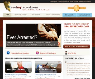 Sealing and expungement of criminal records Florida