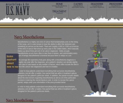 Navy Mesothelioma