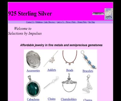 Sterling Silver and Gems