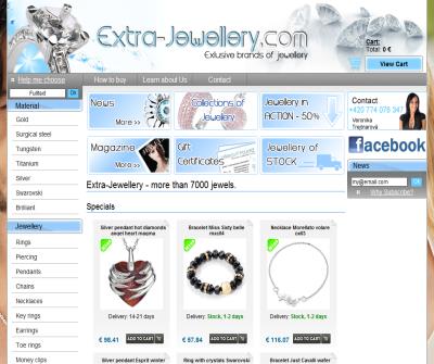 Exclusive brands of jewelry