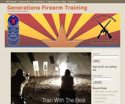 Generations Firearm Training